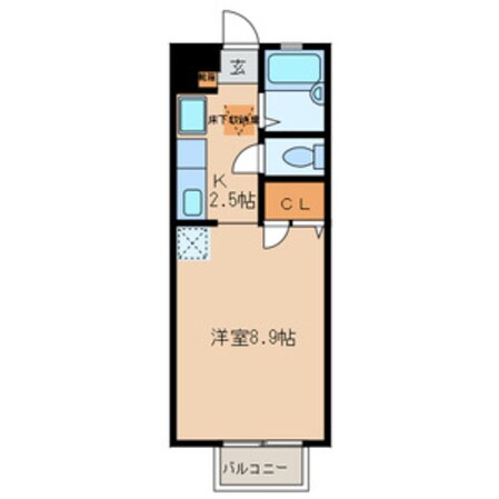 荏原町駅 徒歩13分 2階の物件間取画像